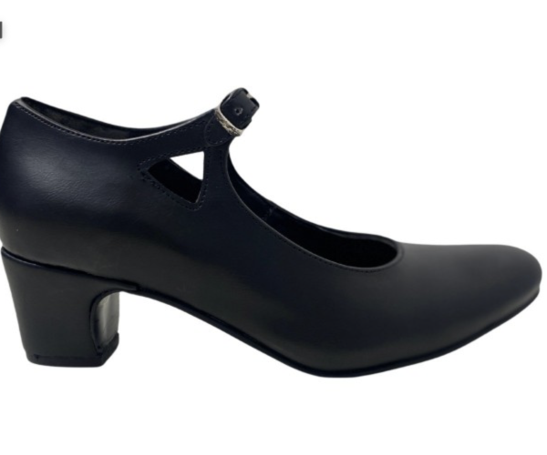 Folkloric Dance Shoe – Mid Heel, Ankle Strap